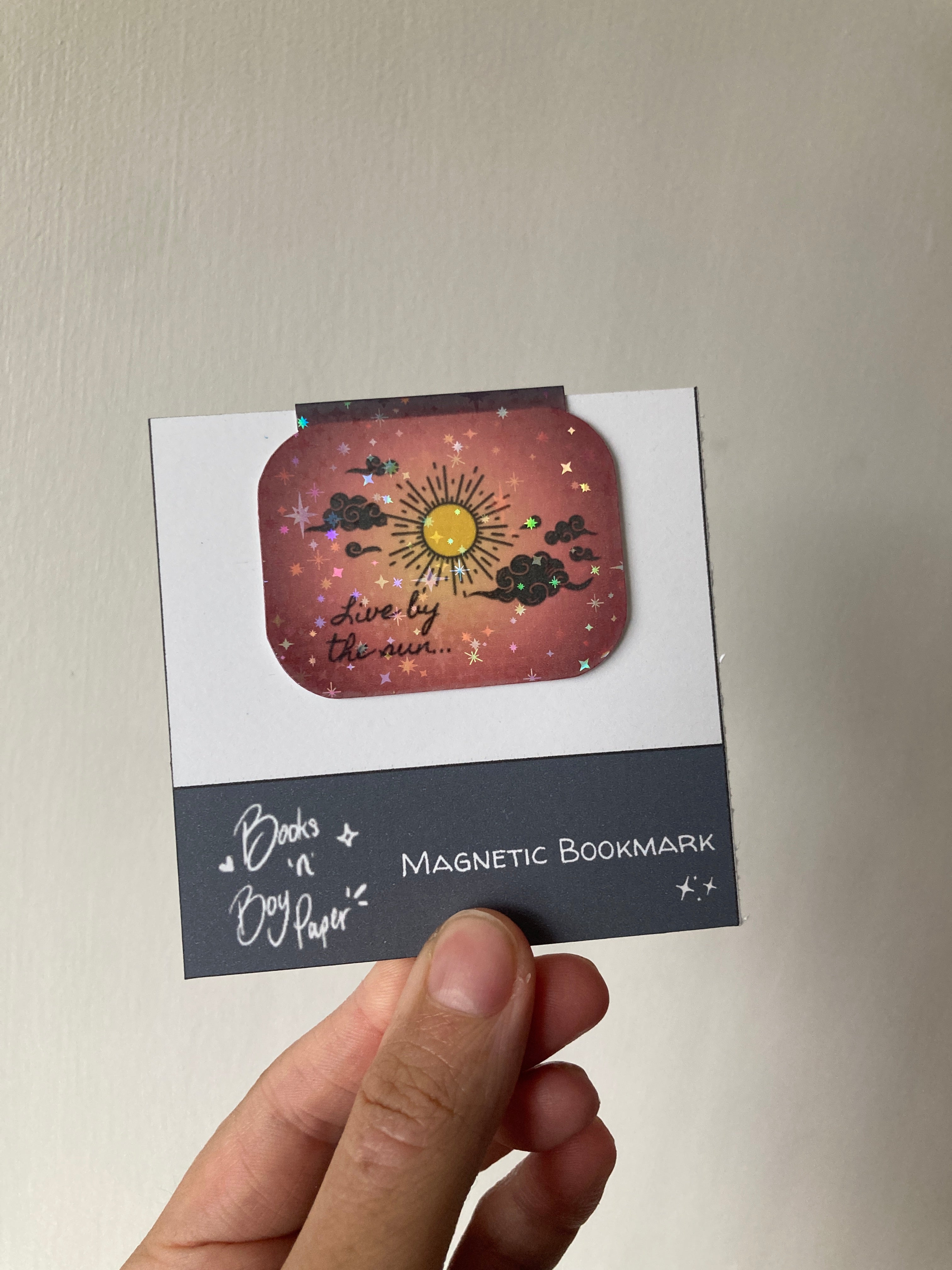 Sun & Moon Magnetic Bookmark