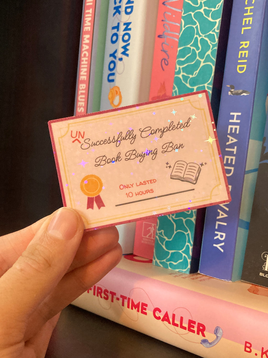 No Shelf Control Sticker Pack