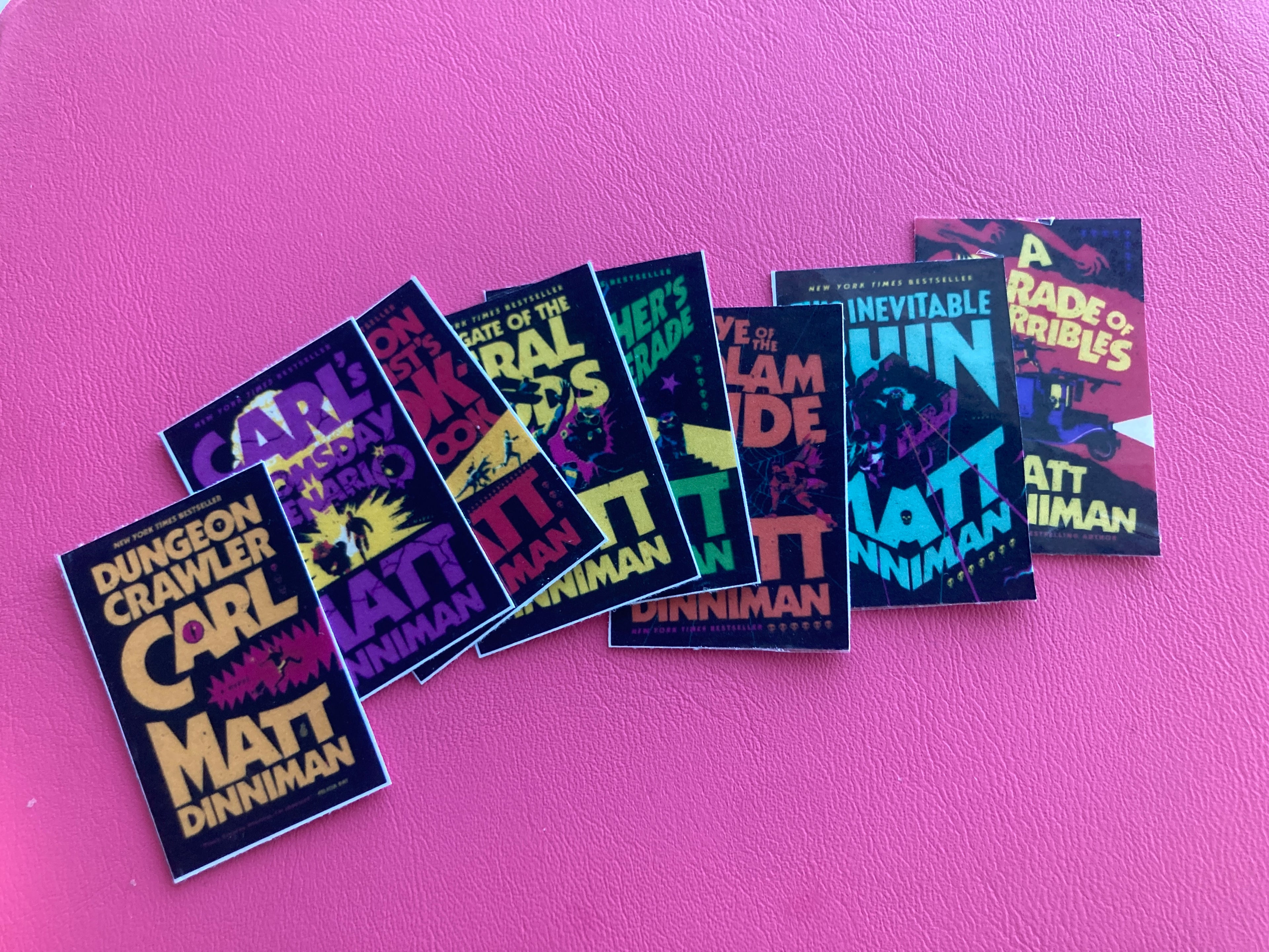 Book Cover Stickers - Custom Packs