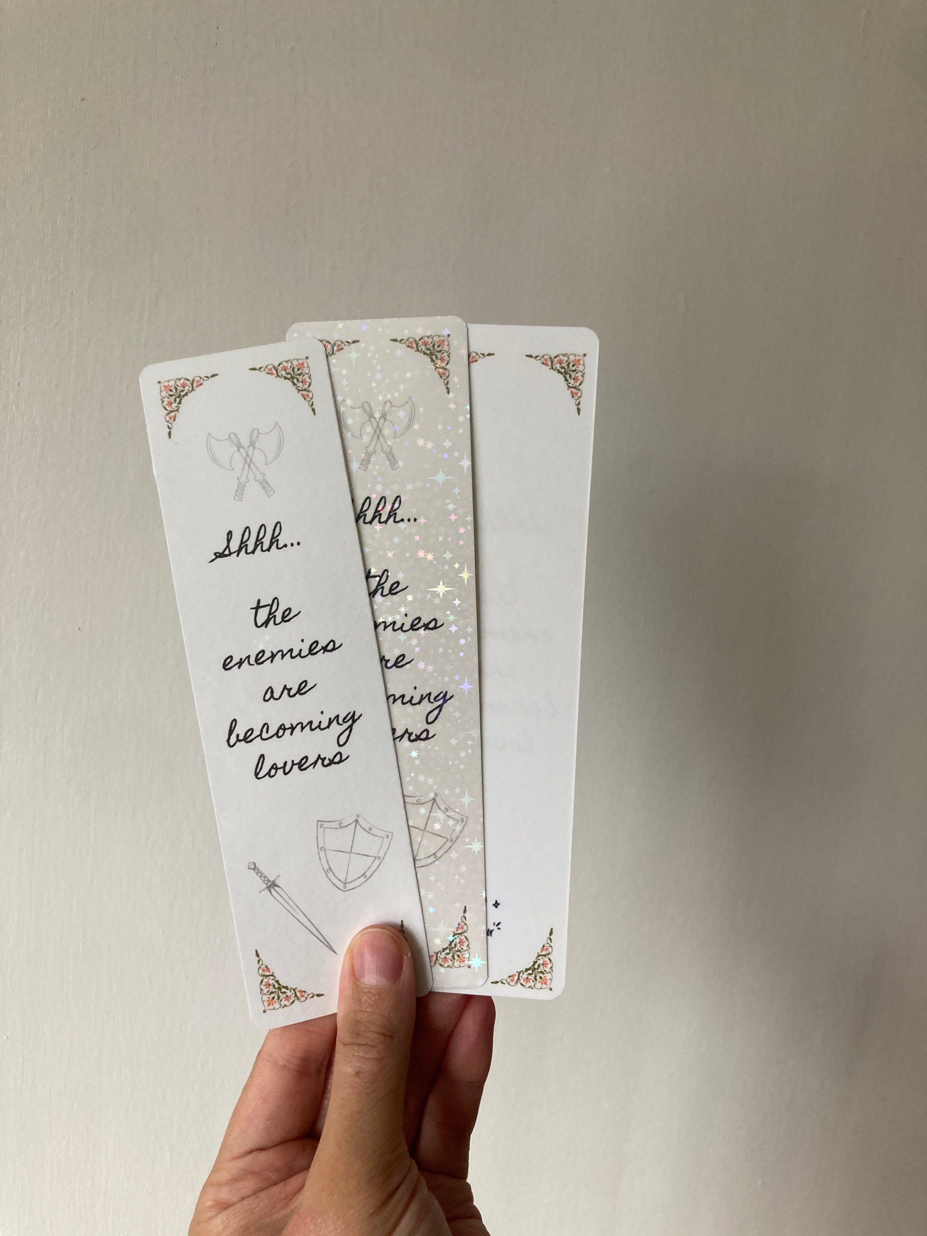 Shh.. Enemies to Lovers Bookmark