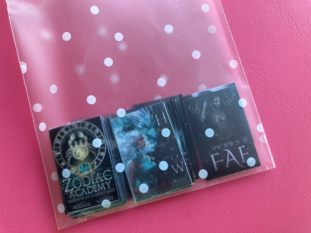 Book Cover Stickers - Premade Packs