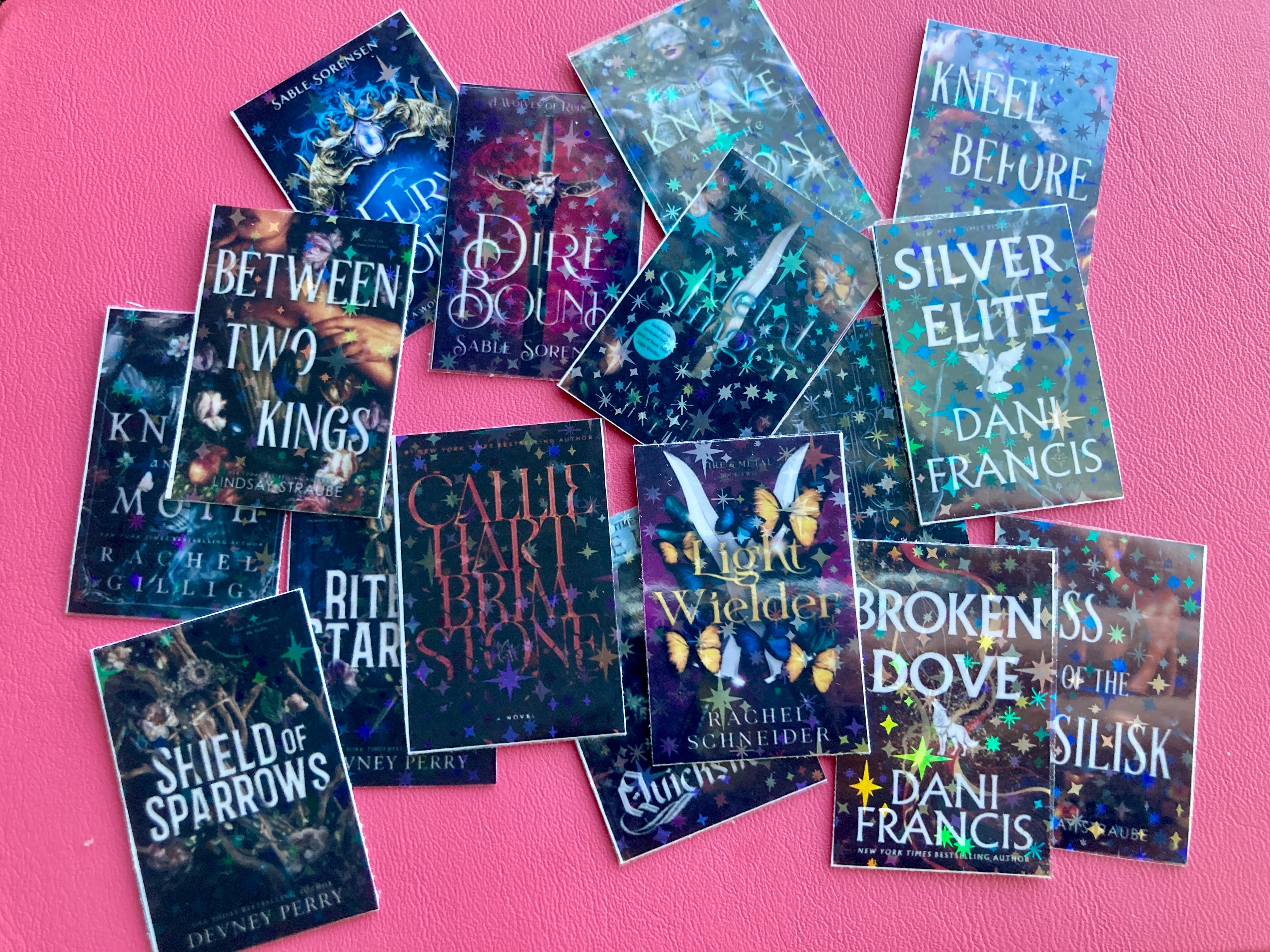 Book Cover Stickers - Custom Packs
