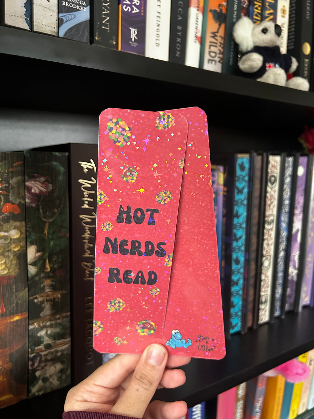 Hot Nerds Read Bookmark