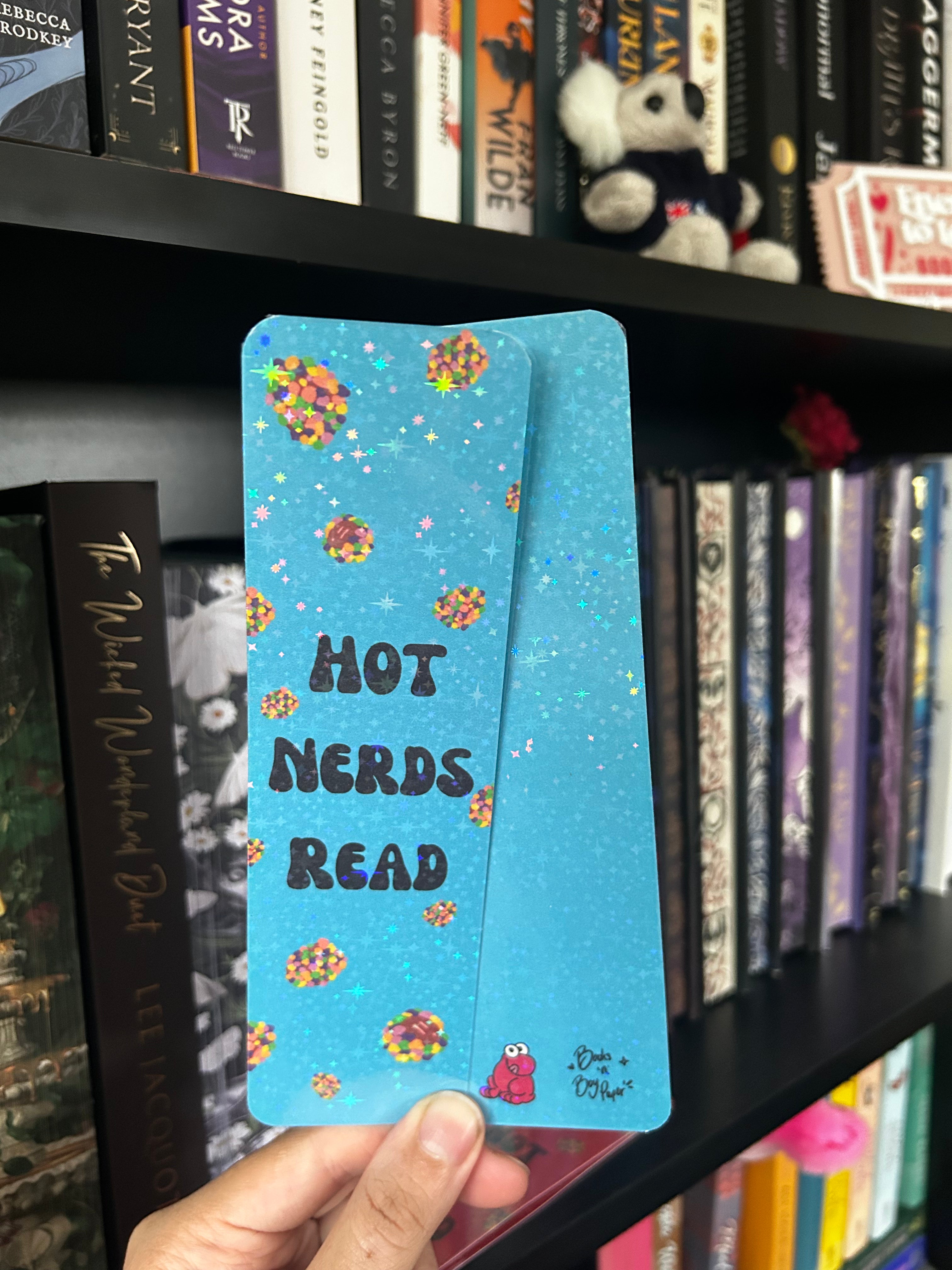 Hot Nerds Read Bookmark
