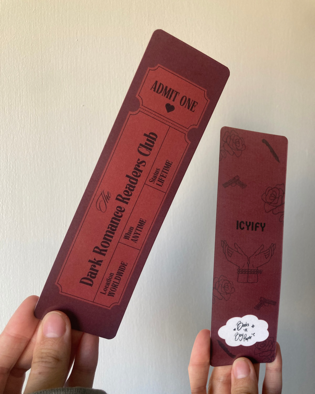 Romance Readers Club Bookmark