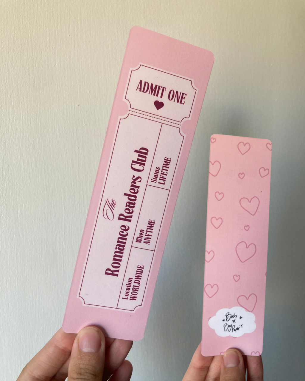 Romance Readers Club Bookmark