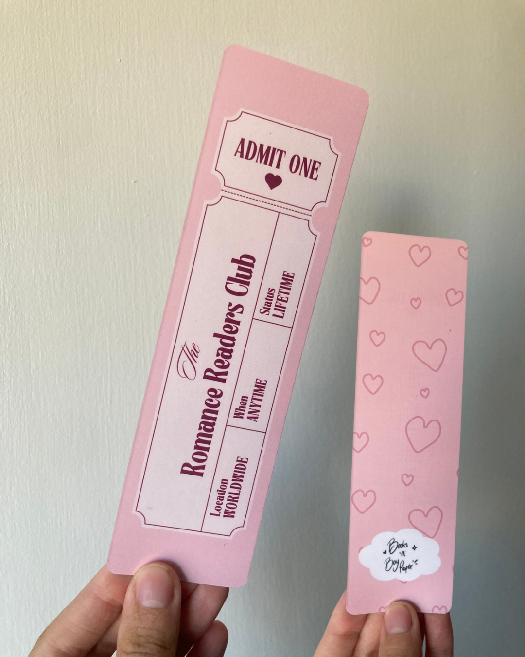 Romance Readers Club Bookmark