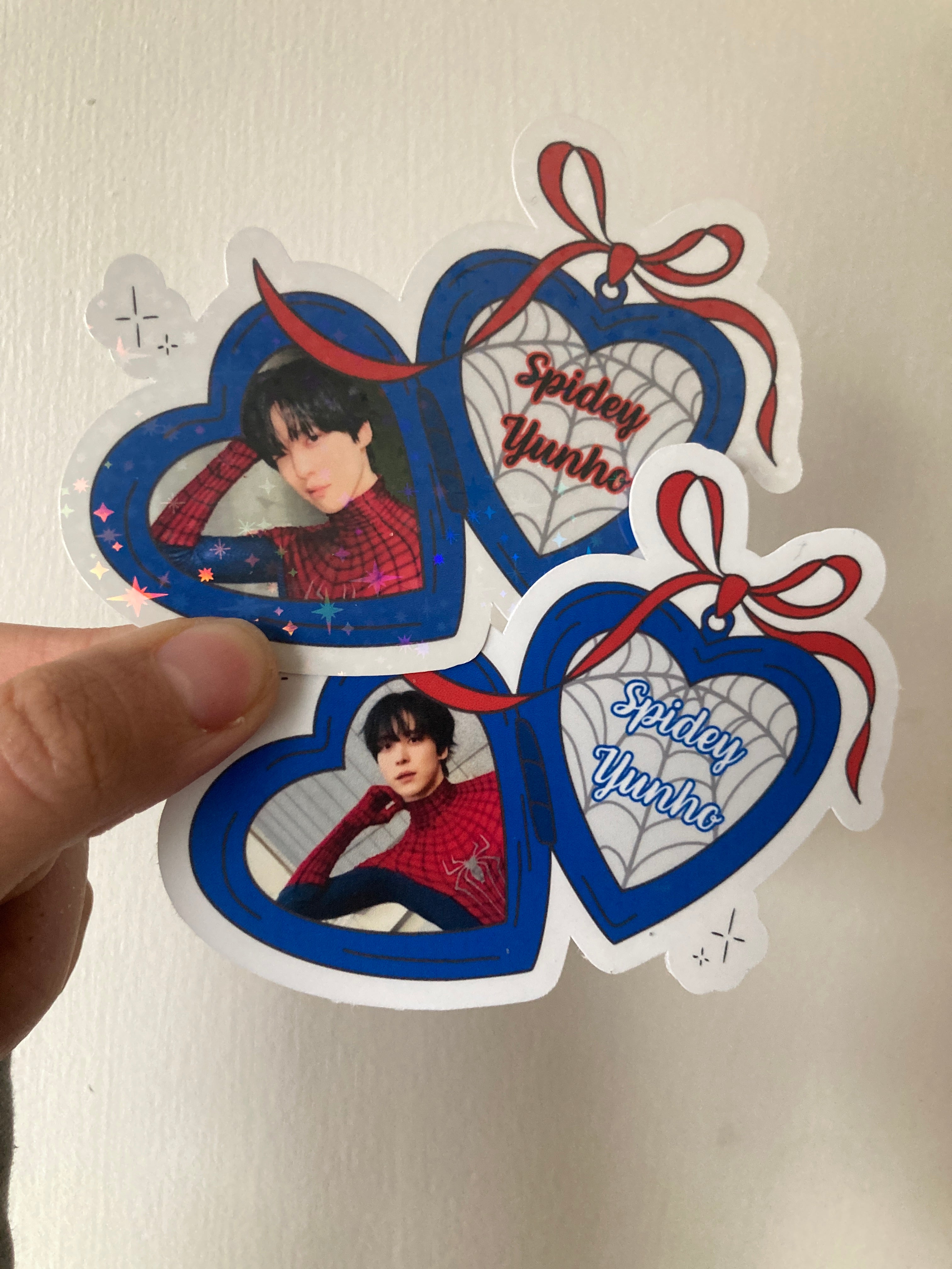 Spider-Yunho Locket Stickers
