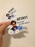 Don’t Look at Other Oppas Sticker