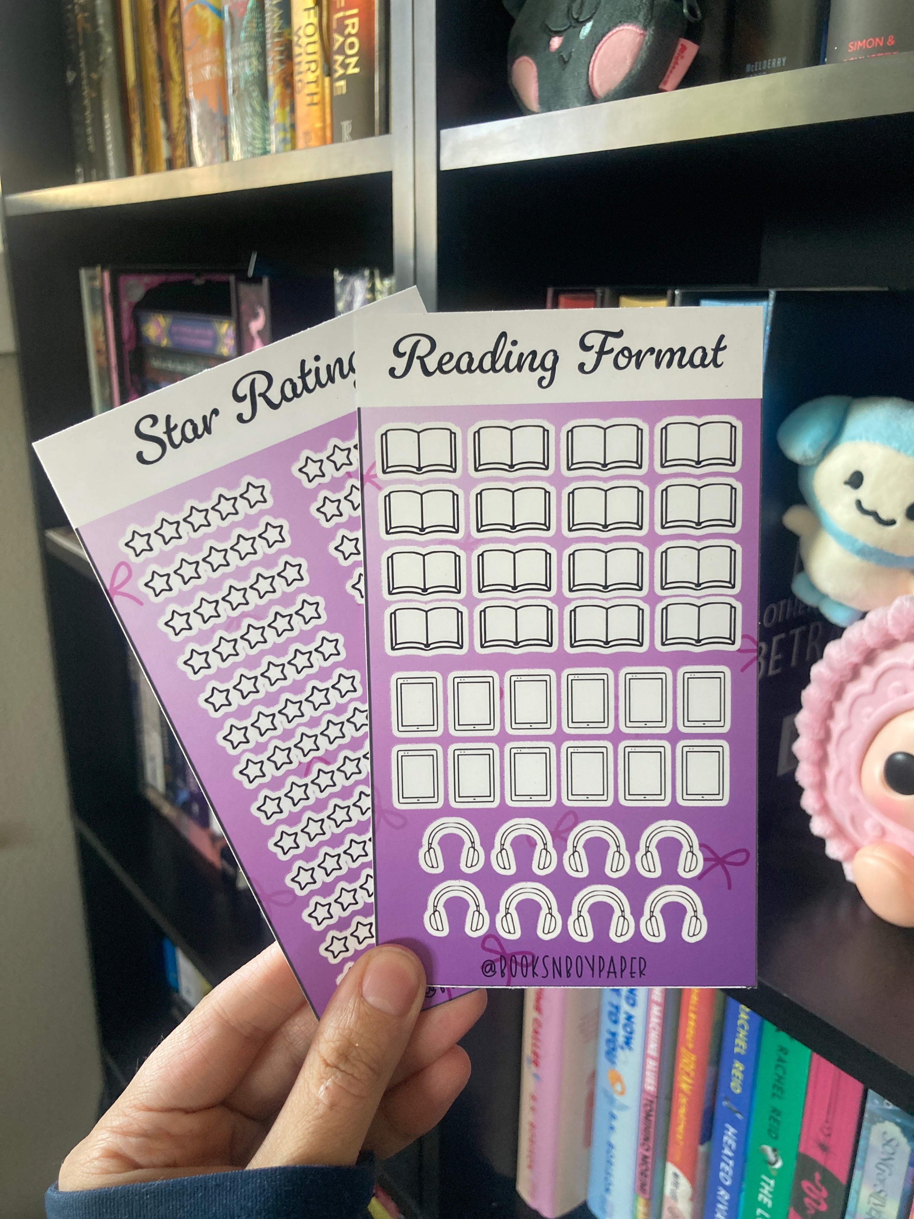 Book Review Sticker Sheet