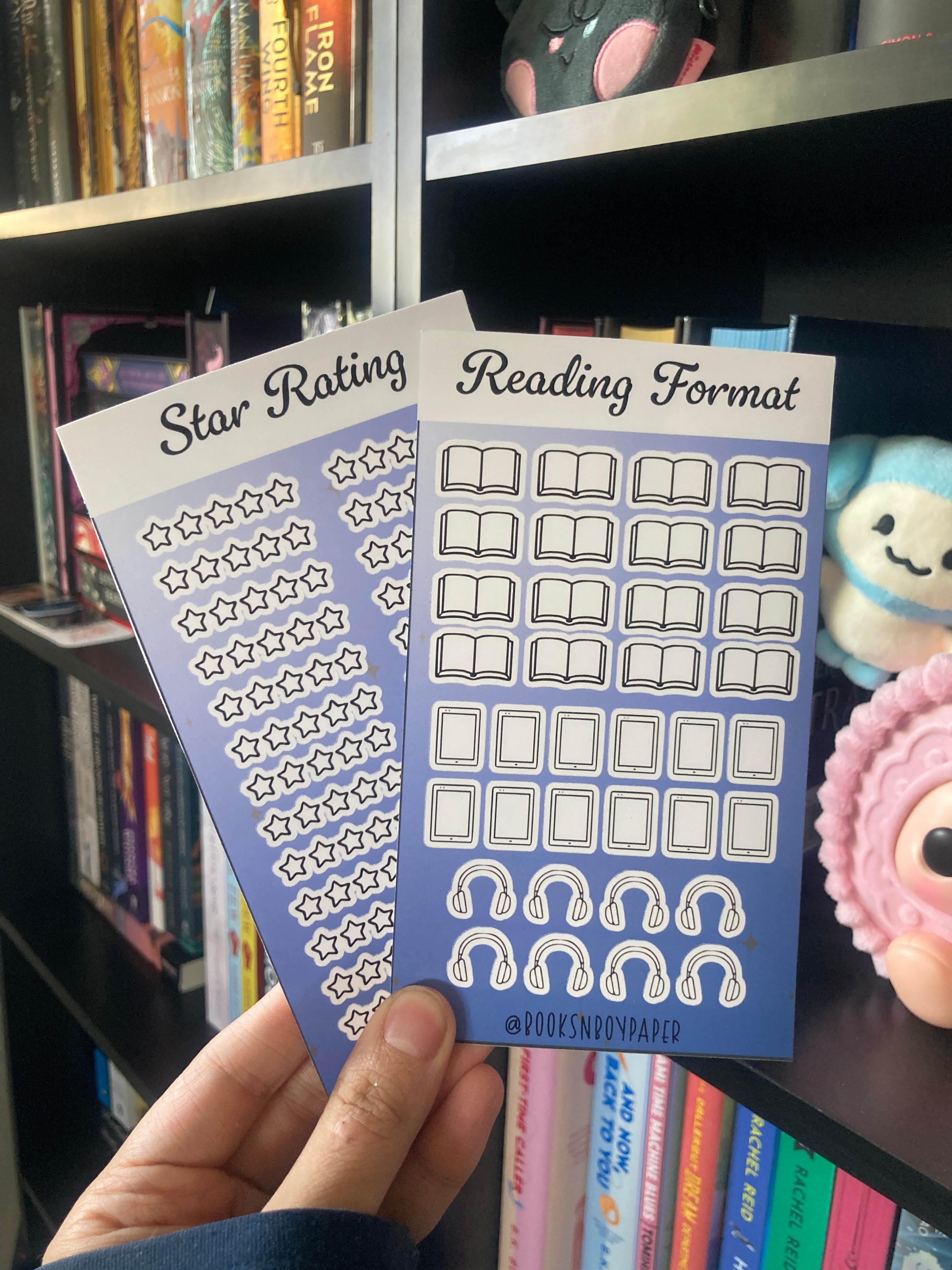 Book Review Sticker Sheet