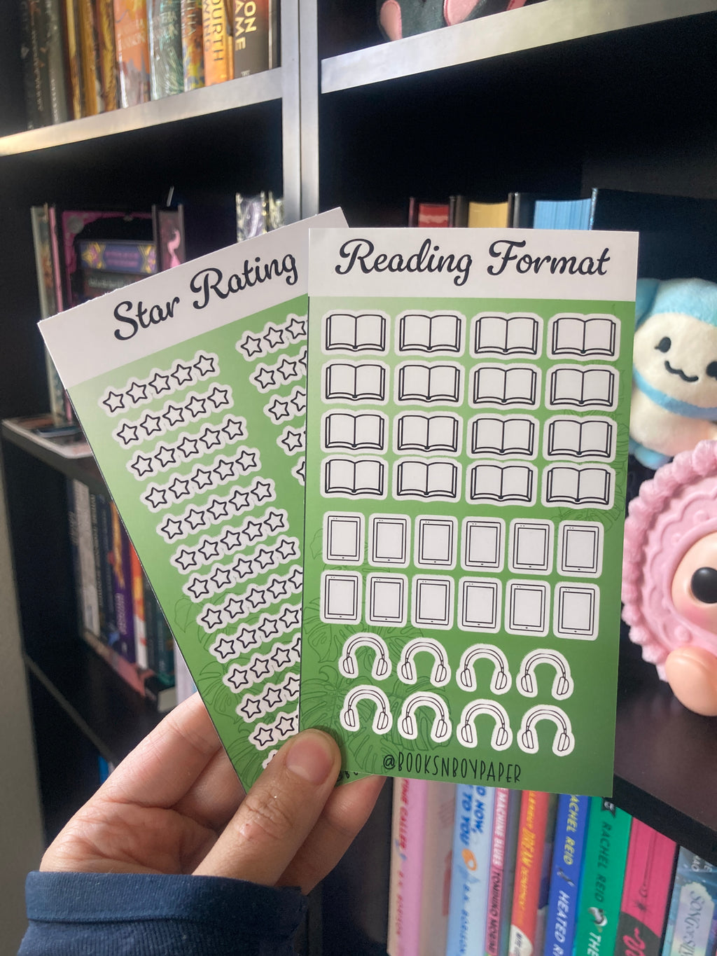 Book Review Sticker Sheet