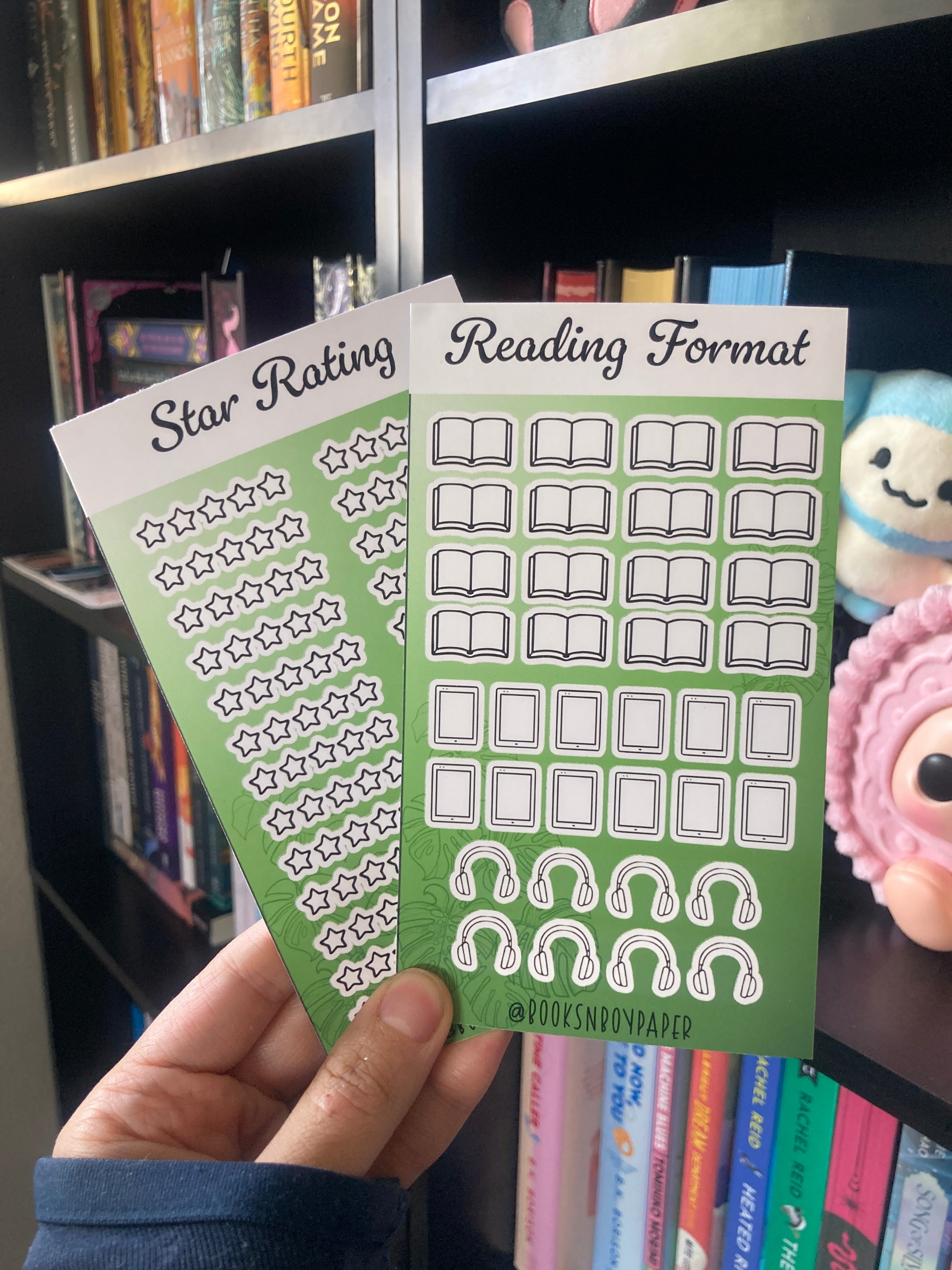 Book Review Sticker Sheet